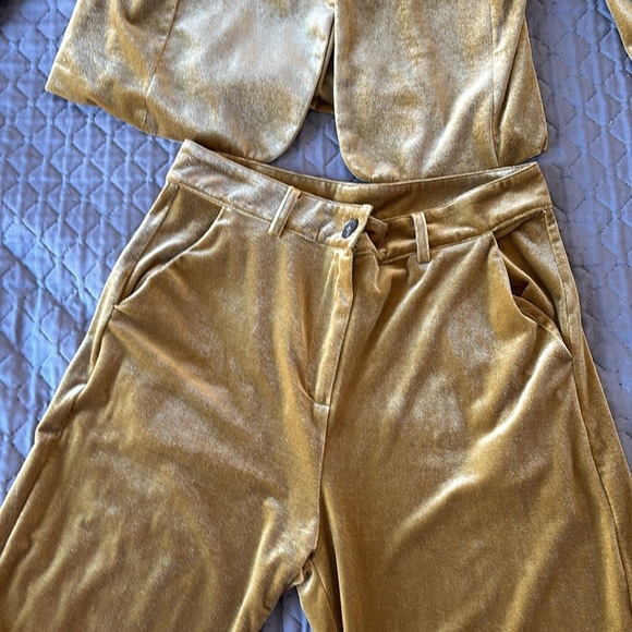 ROKOKO set pants and jacket together 95% polyester 5% spandex size L - Picture 4 of 17